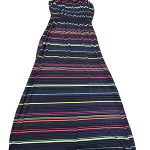 Maurices Navy and Pink Dress